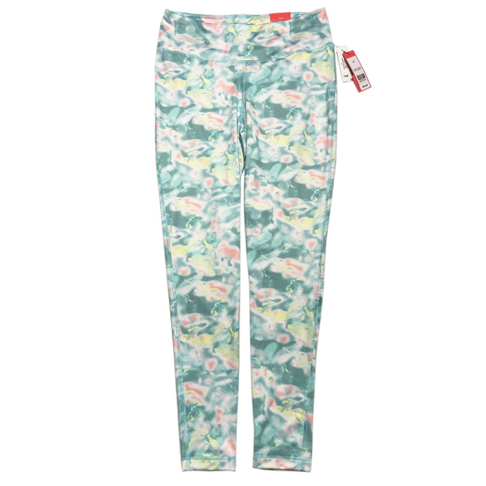 Zelos Leggings Women's 1X NWT Aqua Swirl Active Pants Discontinued Rare